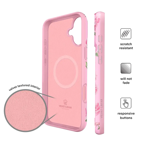 Baby Pink Roses iPhone Case