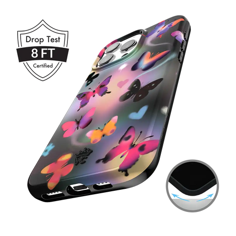 Aurora Butterfly iPhone Case