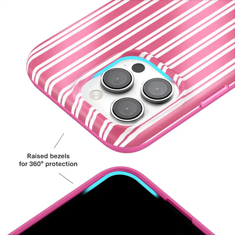 Candy Cane Stripes iPhone Case