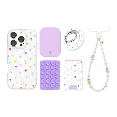Dreamy Meadow Floral iPhone Bundle Set