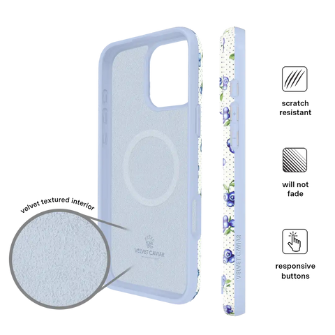 Blueberry Baby iPhone Case