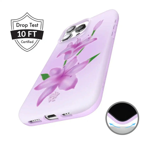 Love Spell Lily Floral iPhone Case