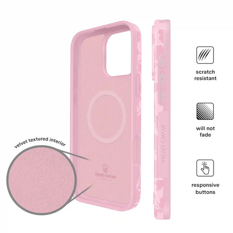 Magical Mauve Floral iPhone Case