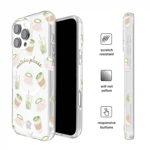 Matcha Please iPhone Case