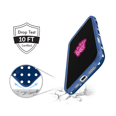 Midnight Polka Dot iPhone Case