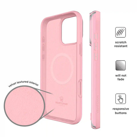 Pink Chrome Stripes iPhone Case