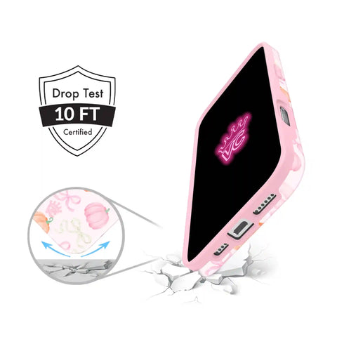 Pink Pumpkin Princess iPhone Case