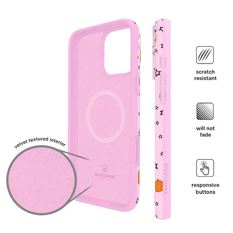 Snoopy Pink Pumpkins iPhone Case