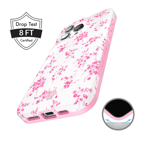 French Rose Floral iPhone Case