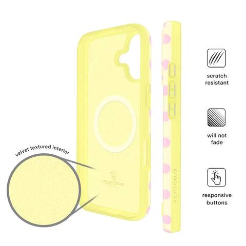 Buttercream Polka Dot iPhone Case
