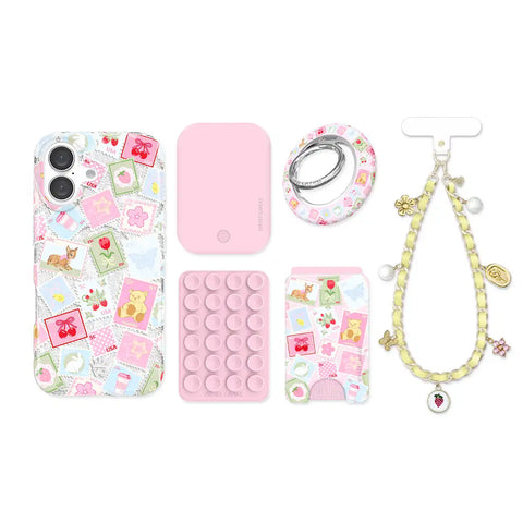 Spring Whimsy Stamps Glitter iPhone Bundle Set