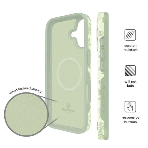 Storybook Sage Floral iPhone Case