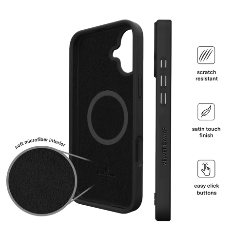 Just Black iPhone Case