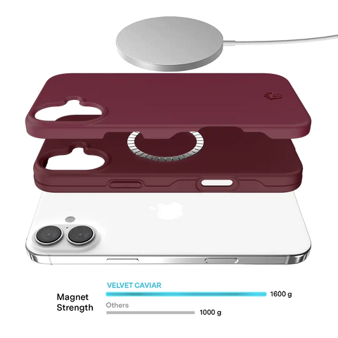 Burgundy 1990 iPhone Case