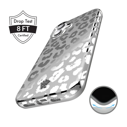 Chrome Leopard iPhone Case