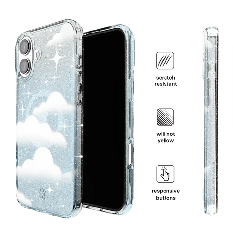 In the Clouds Stardust iPhone Case