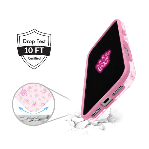 Dainty Pink Floral iPhone Case