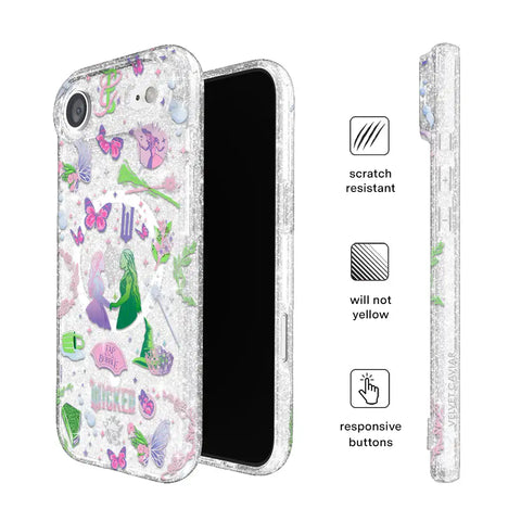 Wicked For Good Glitter iPhone Case