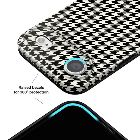Houndstooth iPhone Case