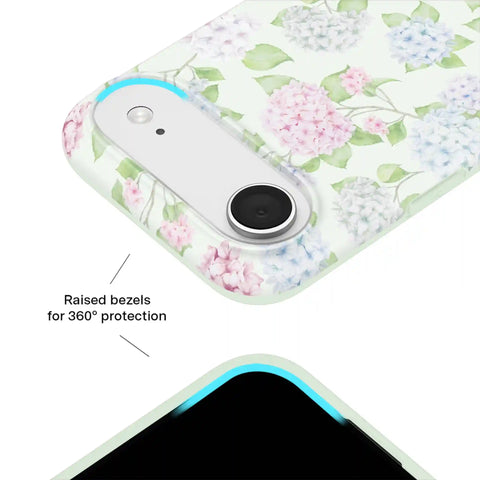 Hydrangea Floral iPhone Case
