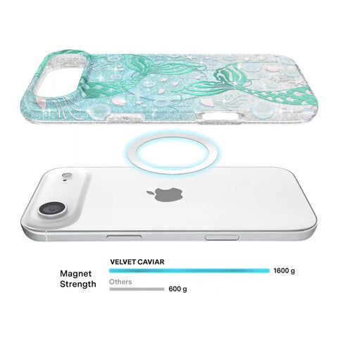 Mermaid Glitter Holo iPhone Case