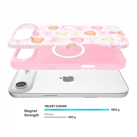 Pink Pumpkin Princess iPhone Case