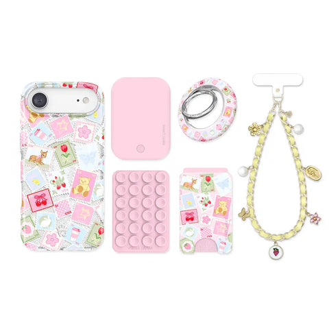 Spring Whimsy Stamps Glitter iPhone Bundle Set