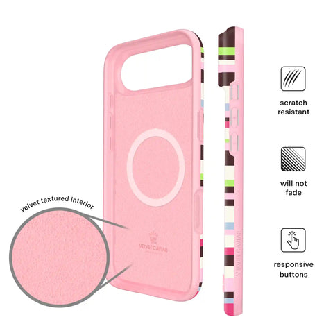 Sweet Treat Stripes iPhone Case