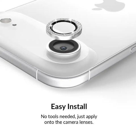 Crystal Glam Camera Lens Protector for iPhone