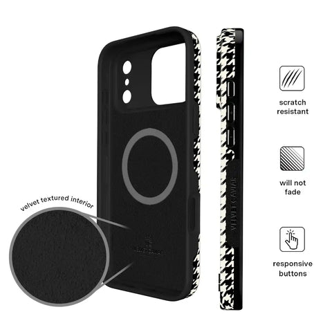 Houndstooth iPhone Case