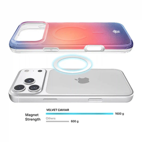 Sunset Glow Aura iPhone Case