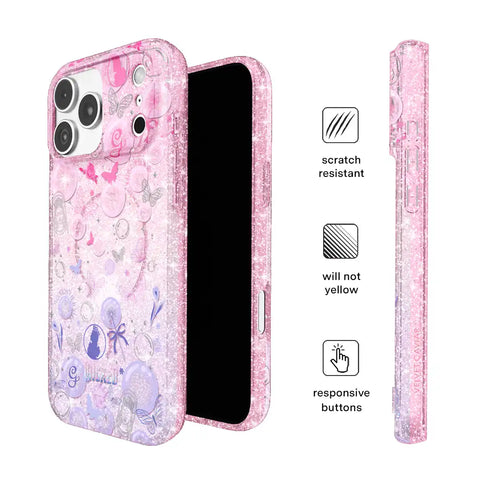 Wicked Glinda’s Bubble Glitter iPhone Case