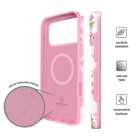 Posie Pink Bow iPhone Case