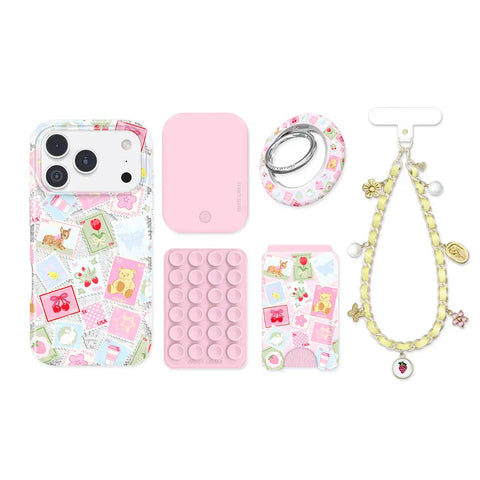 Spring Whimsy Stamps Glitter iPhone Bundle Set