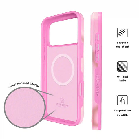 Strawberry Swirl iPhone Case