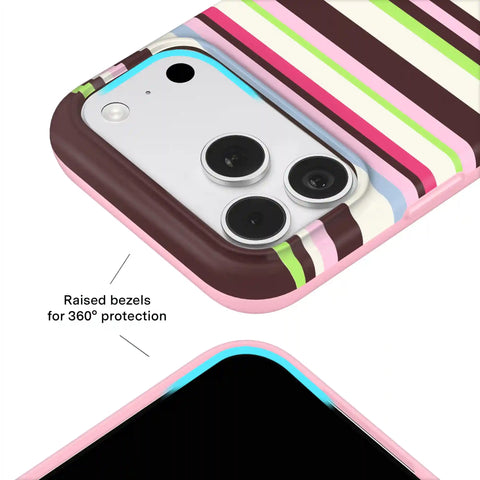Sweet Treat Stripes iPhone Case