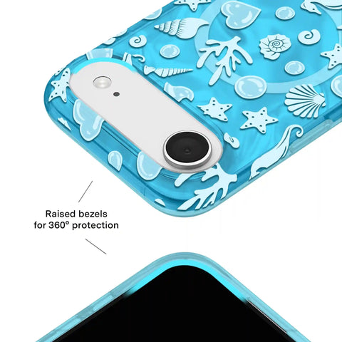 Aquamarine Holo iPhone Case