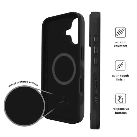 Just Black iPhone Case