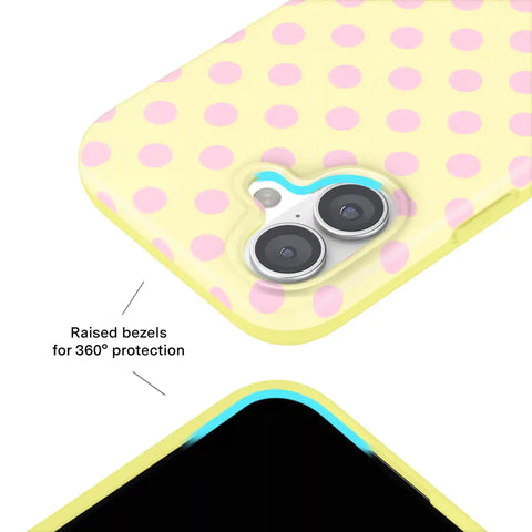 Buttercream Polka Dot iPhone Case
