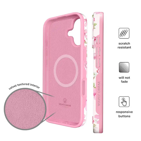 Posie Pink Bow iPhone Case