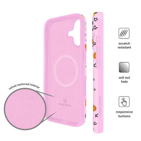Snoopy Pink Pumpkins iPhone Case