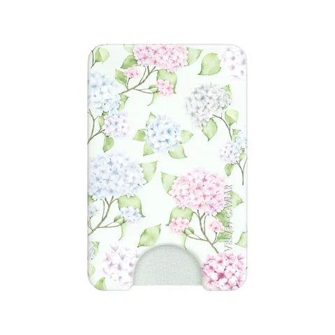 Hydrangea Floral MagSafe Wallet