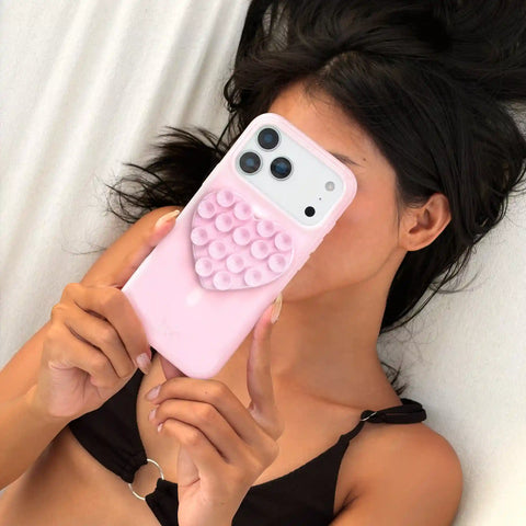 Strawberry Milk Jelly Heart MagSafe MightyGrip