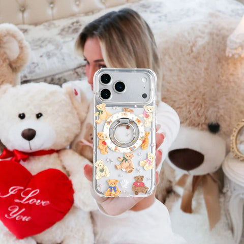 Teddy Bear MagSafe Grip Ring