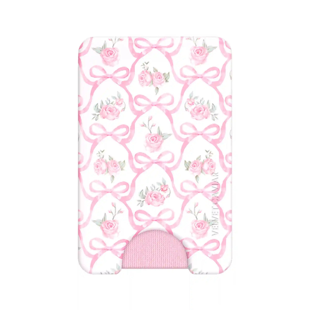 Lovely Pink Bows MagSafe Wallet