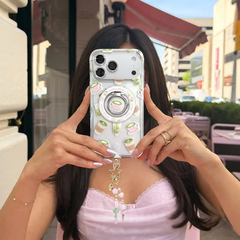 Matcha Stars Bag Charm