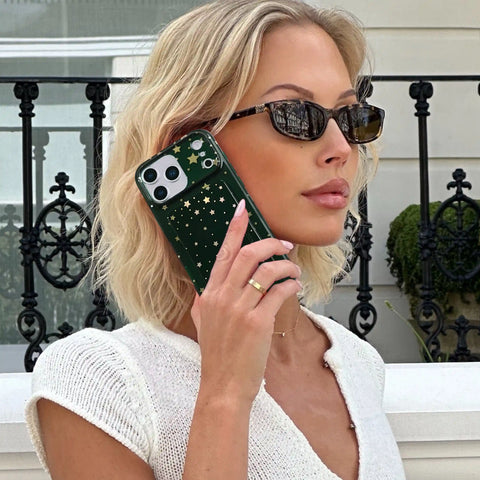 Evergreen Stars MagSafe Wallet