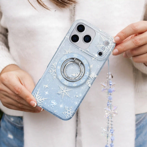 Snow Angel Phone Charm