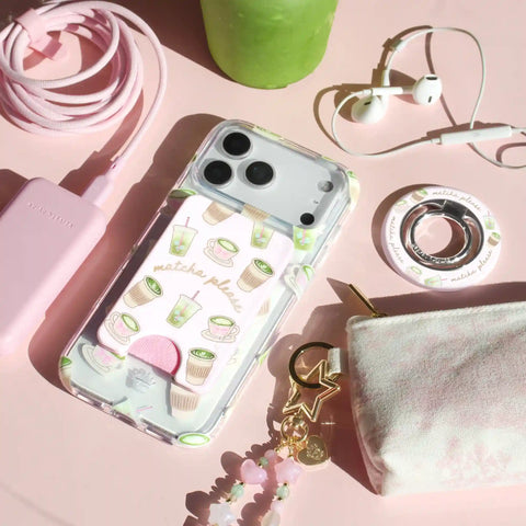 Matcha Please MagSafe Wallet