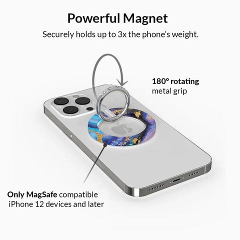 Galaxy Glitter MagSafe Grip Ring